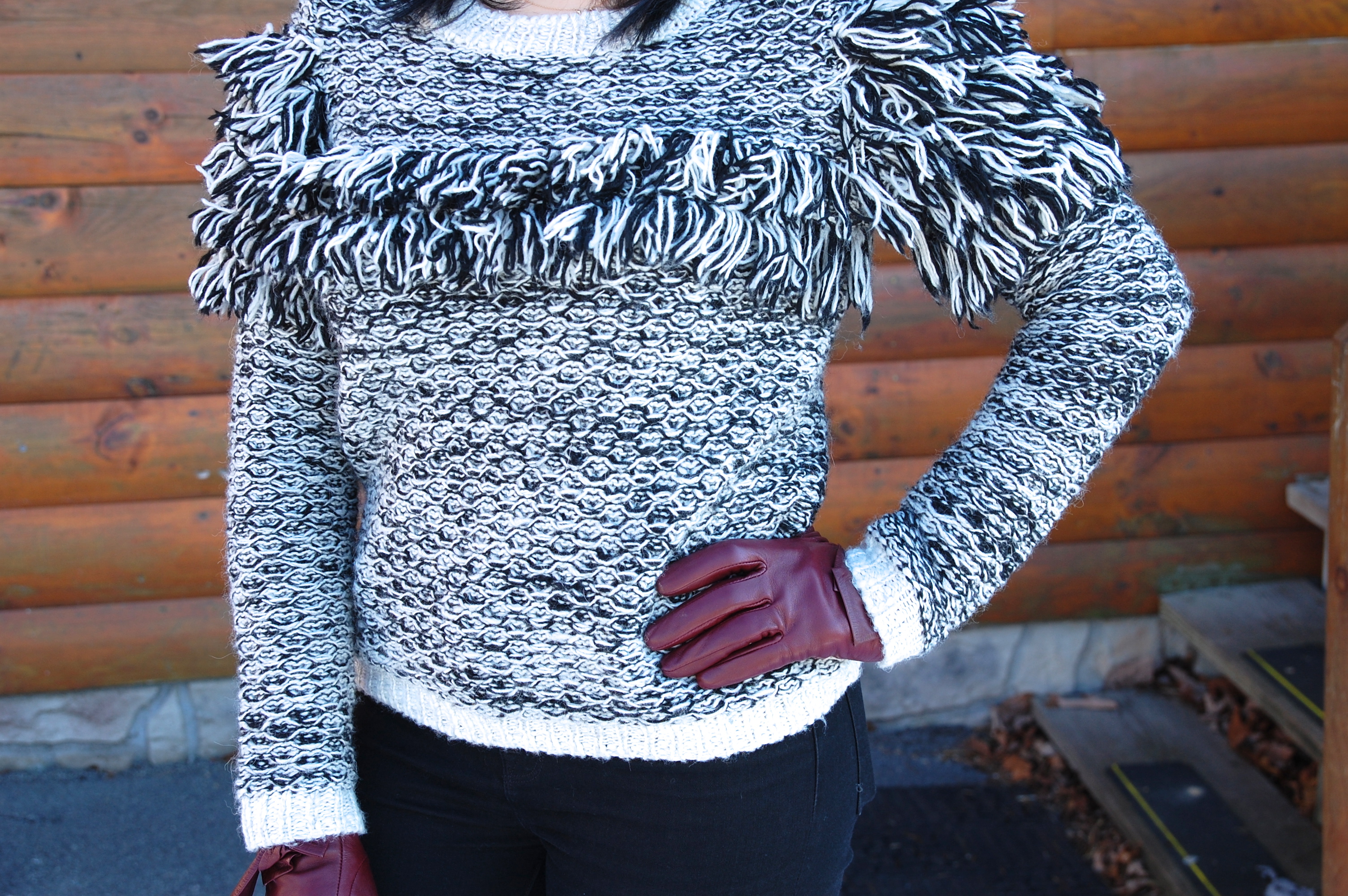 A2F Frill Banana Republic Sweater