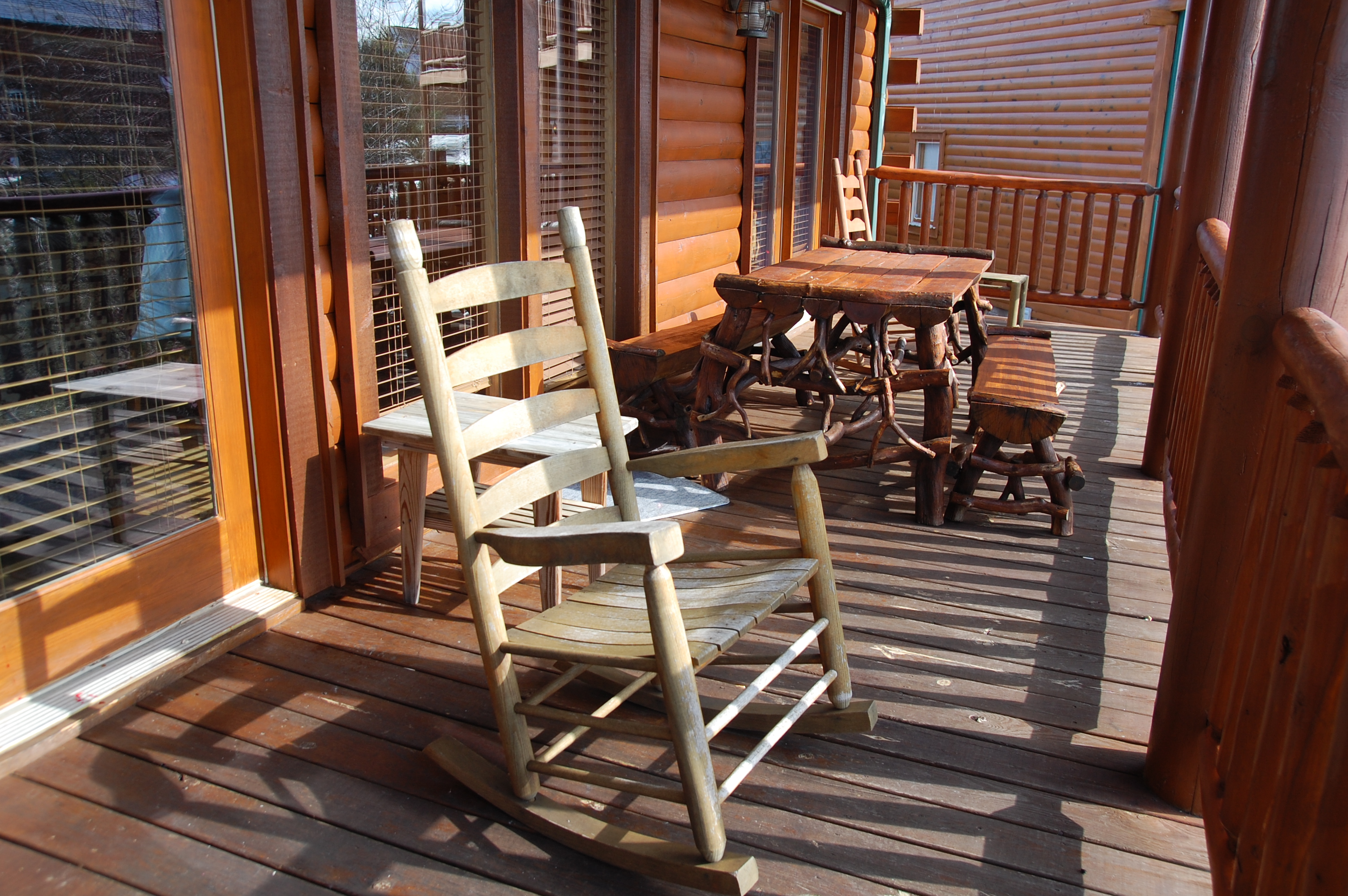 A2F Smoky mountains rocking chairs on porch