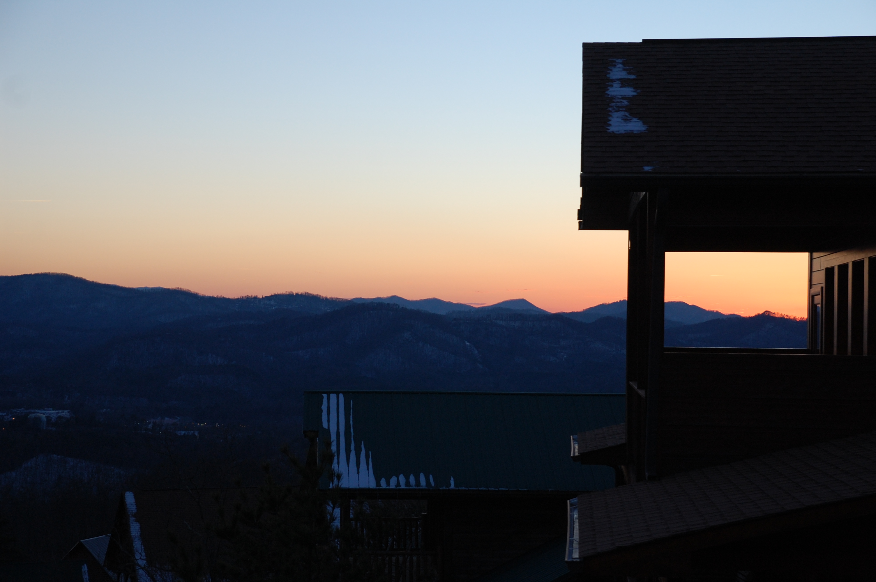 A2F Smoky mountains sunset