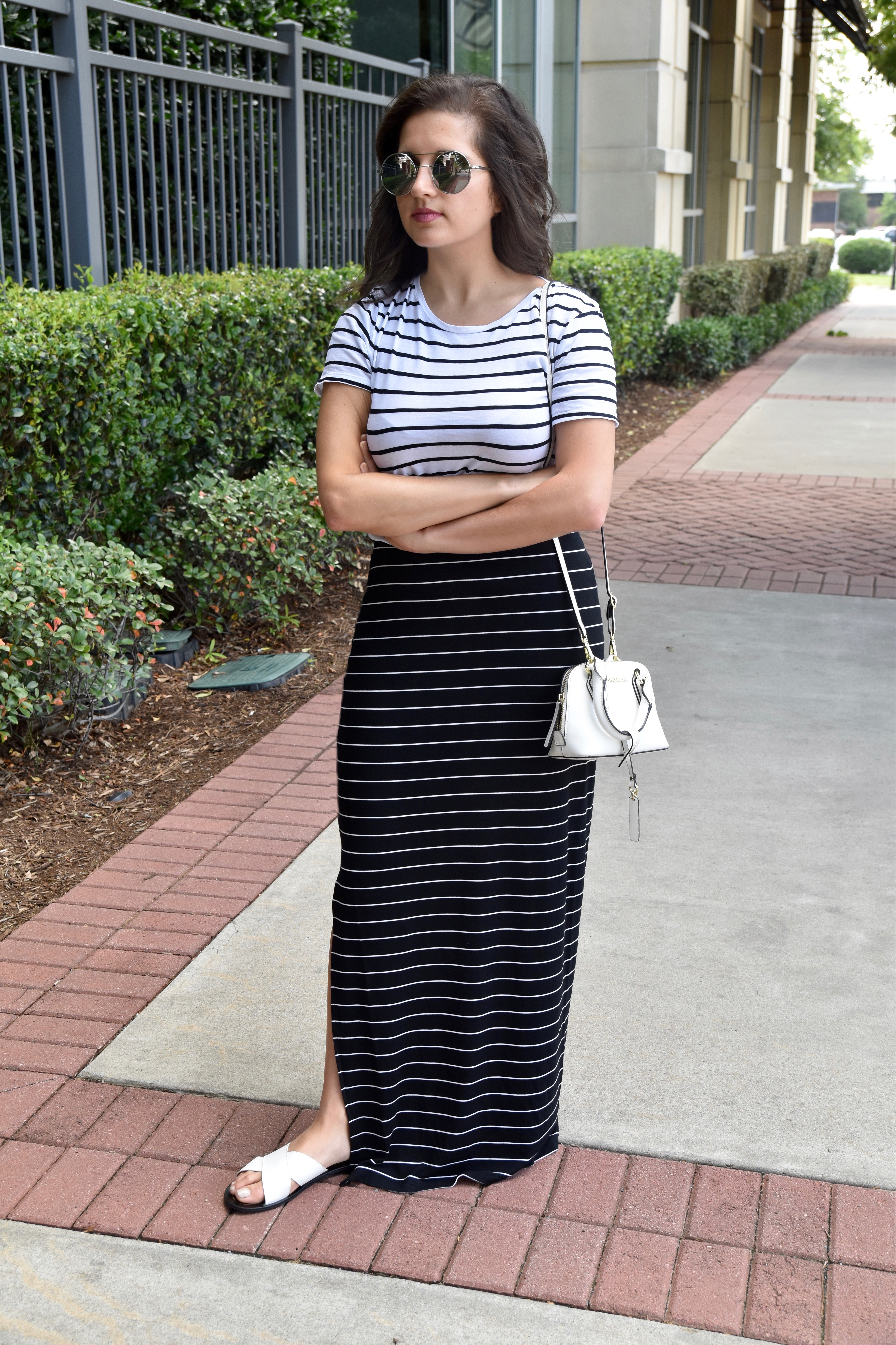 A2F Stripes on Stripes outfit