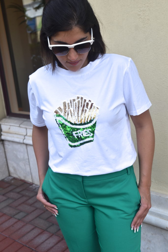 A2F Fries Tee with Trousers