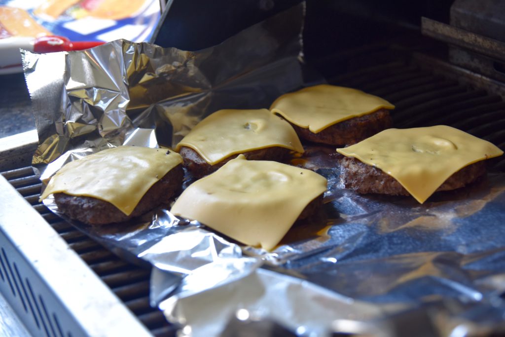 A2F Cheeseburgers On The Grill