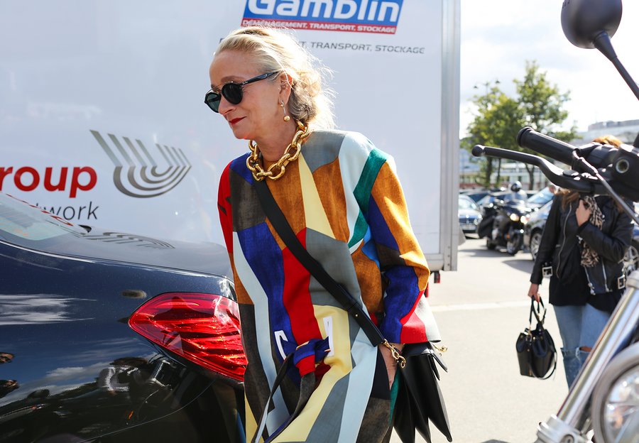 A2F Paris Street Style Lucinda Chambers in Marni & J.W. Anderson 