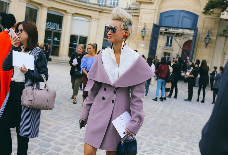 A2F Paris Street Style Esther Quek in Christian Dior & Yaz Bukey