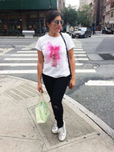 Aya in NYC street