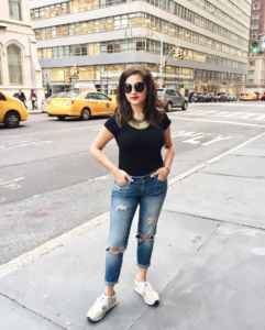 Dania in NYC street