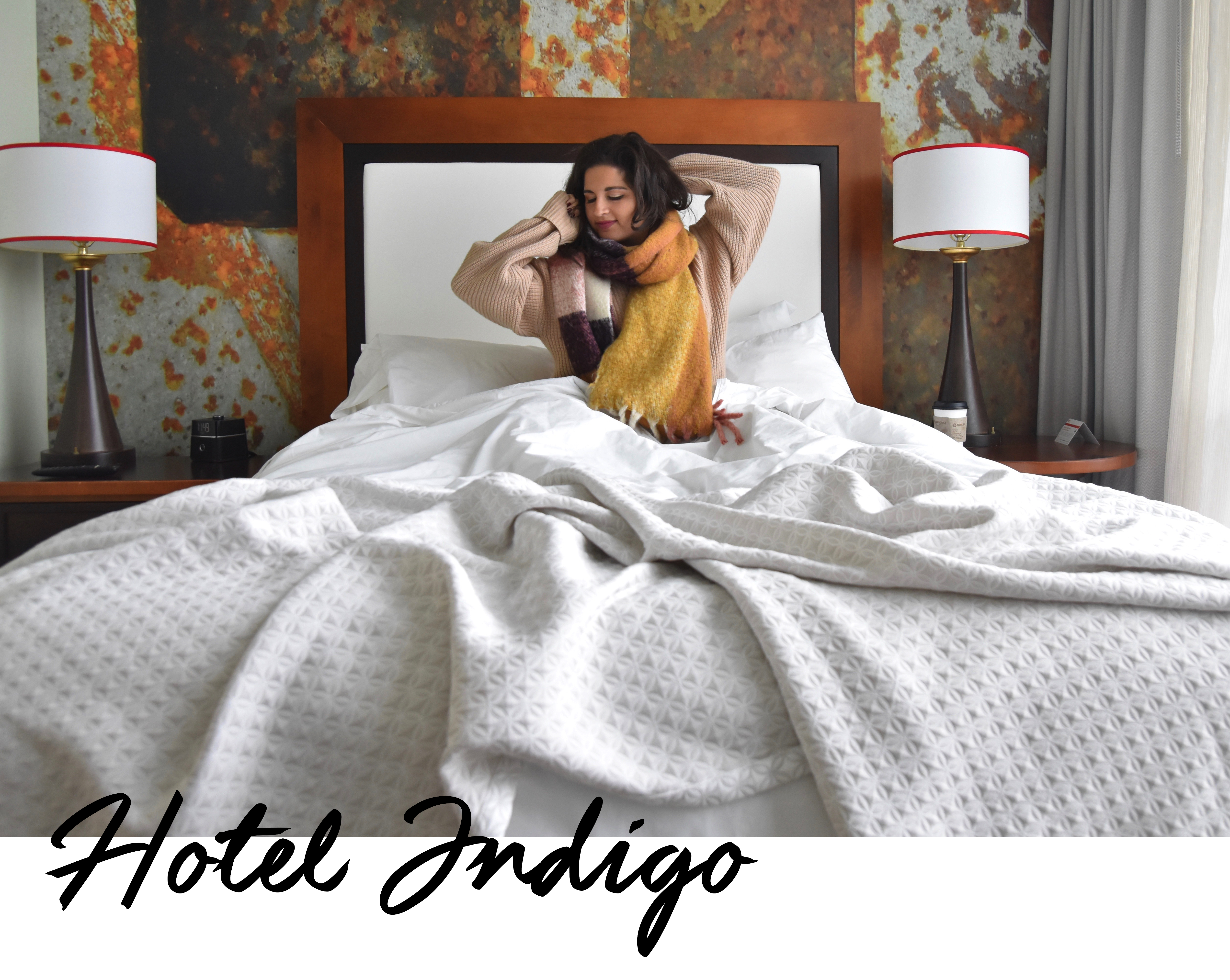 A2F Hotel Indigo bed