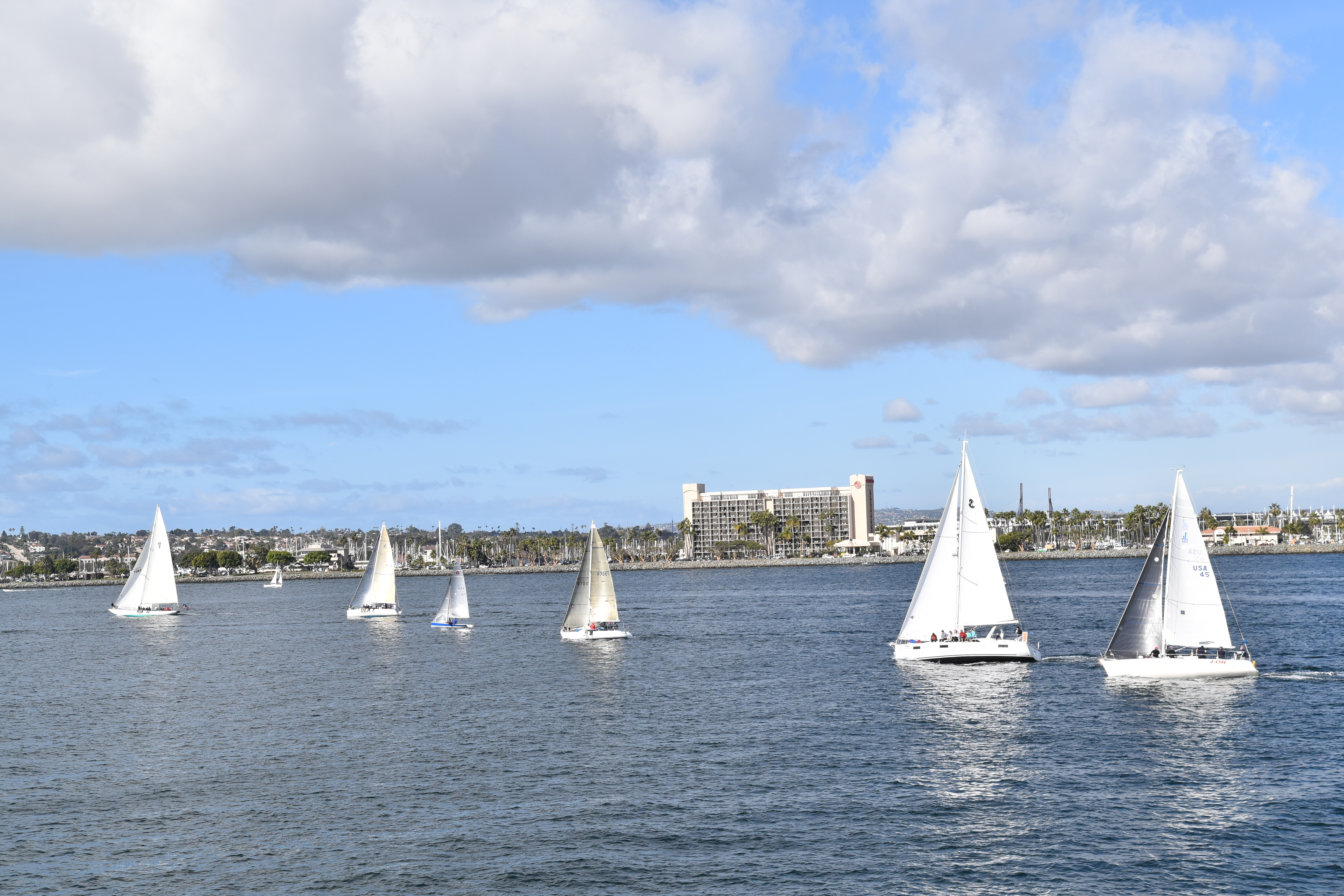 A2F Sailboat view San Diego