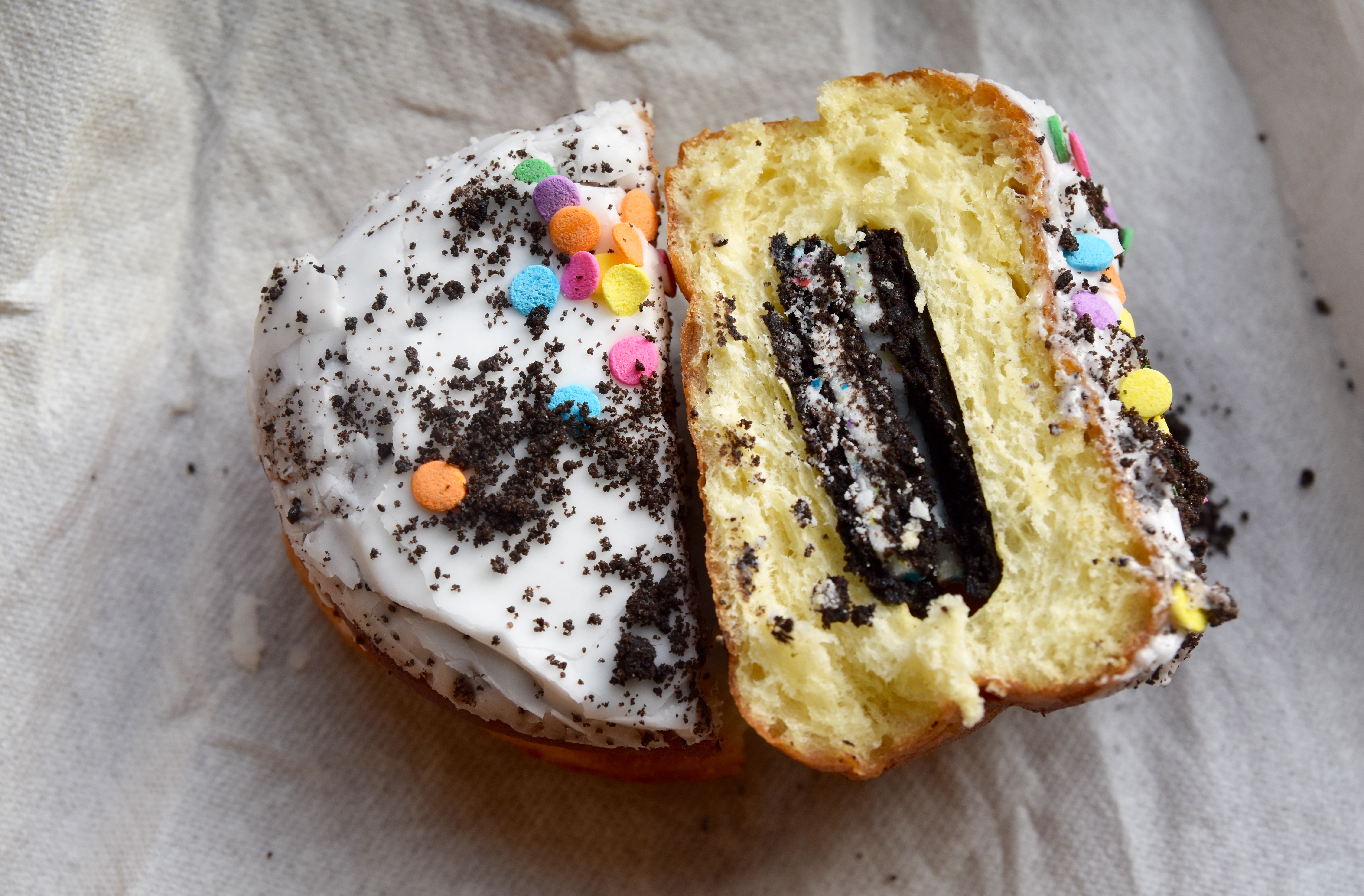 Donut Bar stuffed Oreo doughnut