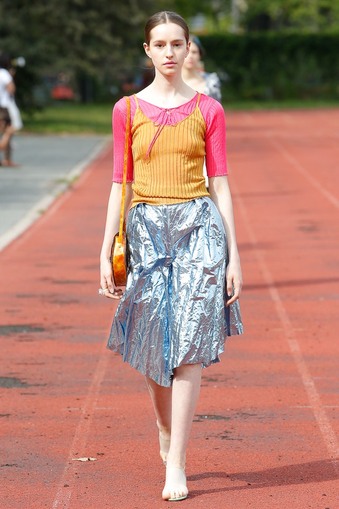 A2F NYFW S/S 2018 Metallic Mayhem Maryam Nassir Zadeh