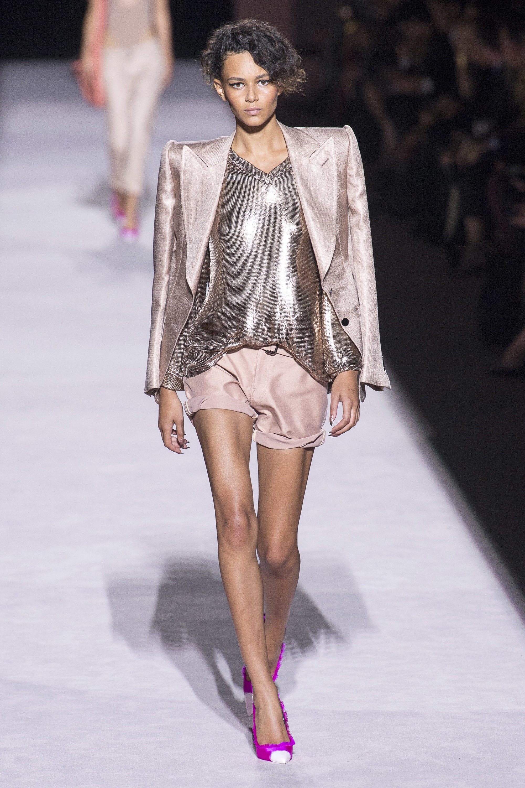 A2F NYFW S/S 2018 Metallic Mayhem Tom Ford