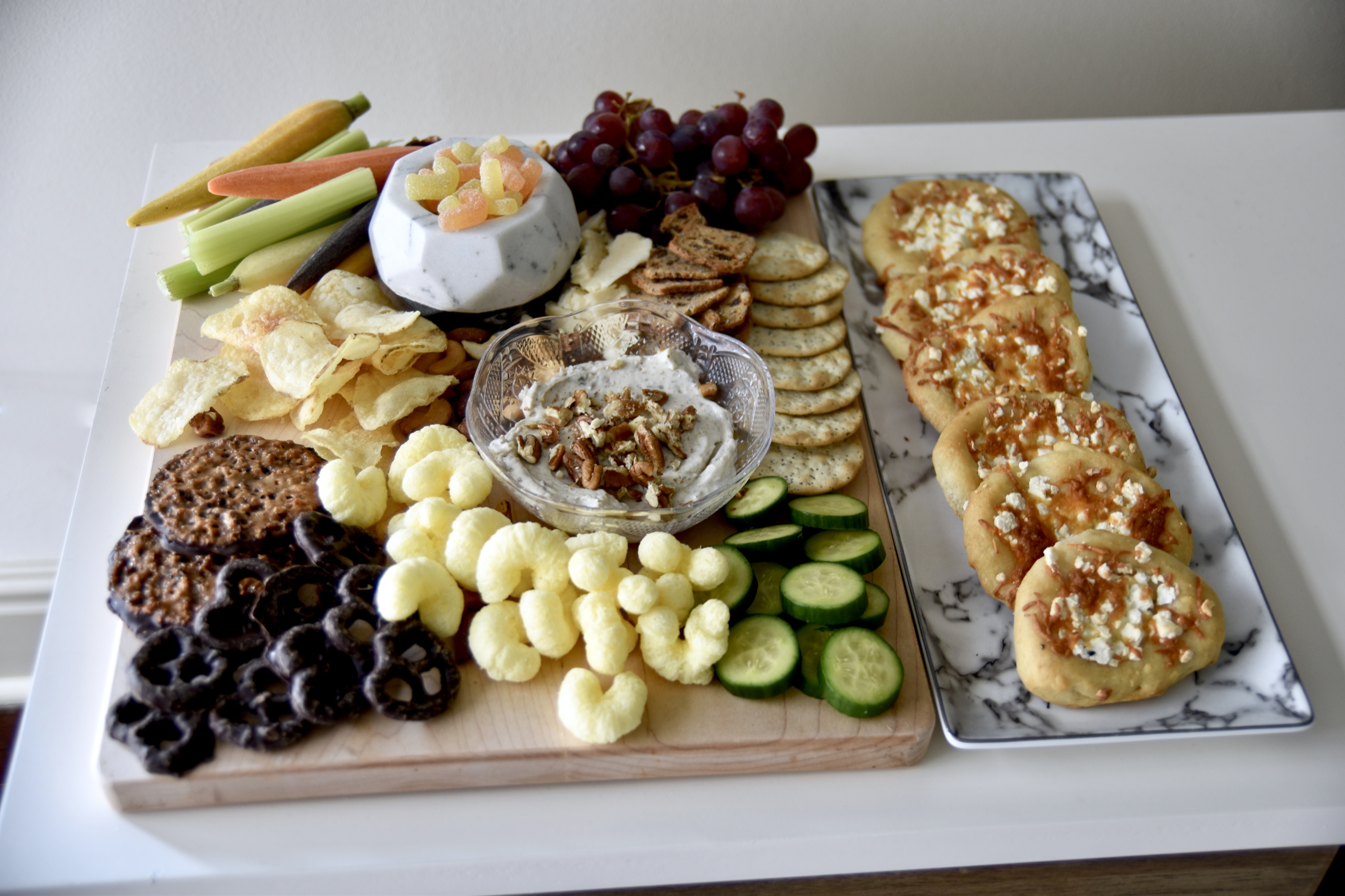 A2F Girls night in snackboard