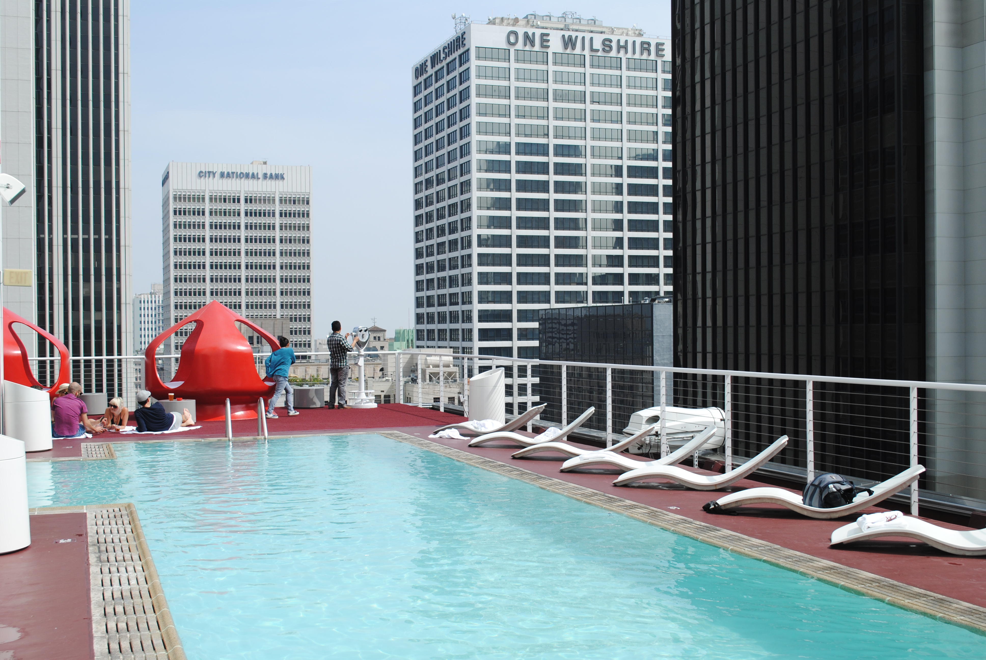 The Standard Downtown LA Pool 