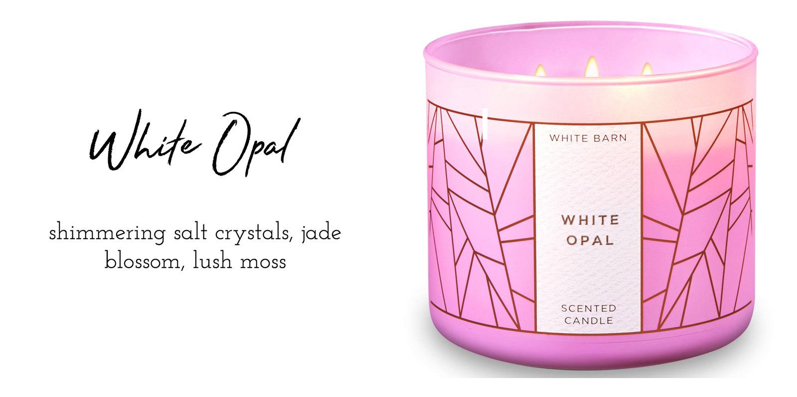 whiteopal bath and body works candles