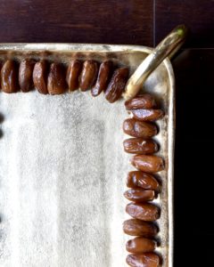 Dried fruit tray dates