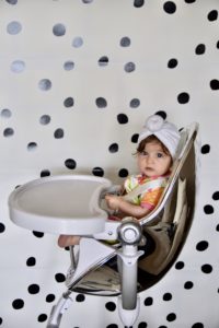 BLOOM FRESCO CHROME HIGH CHAIR