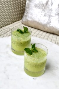 frozen mint lemonade