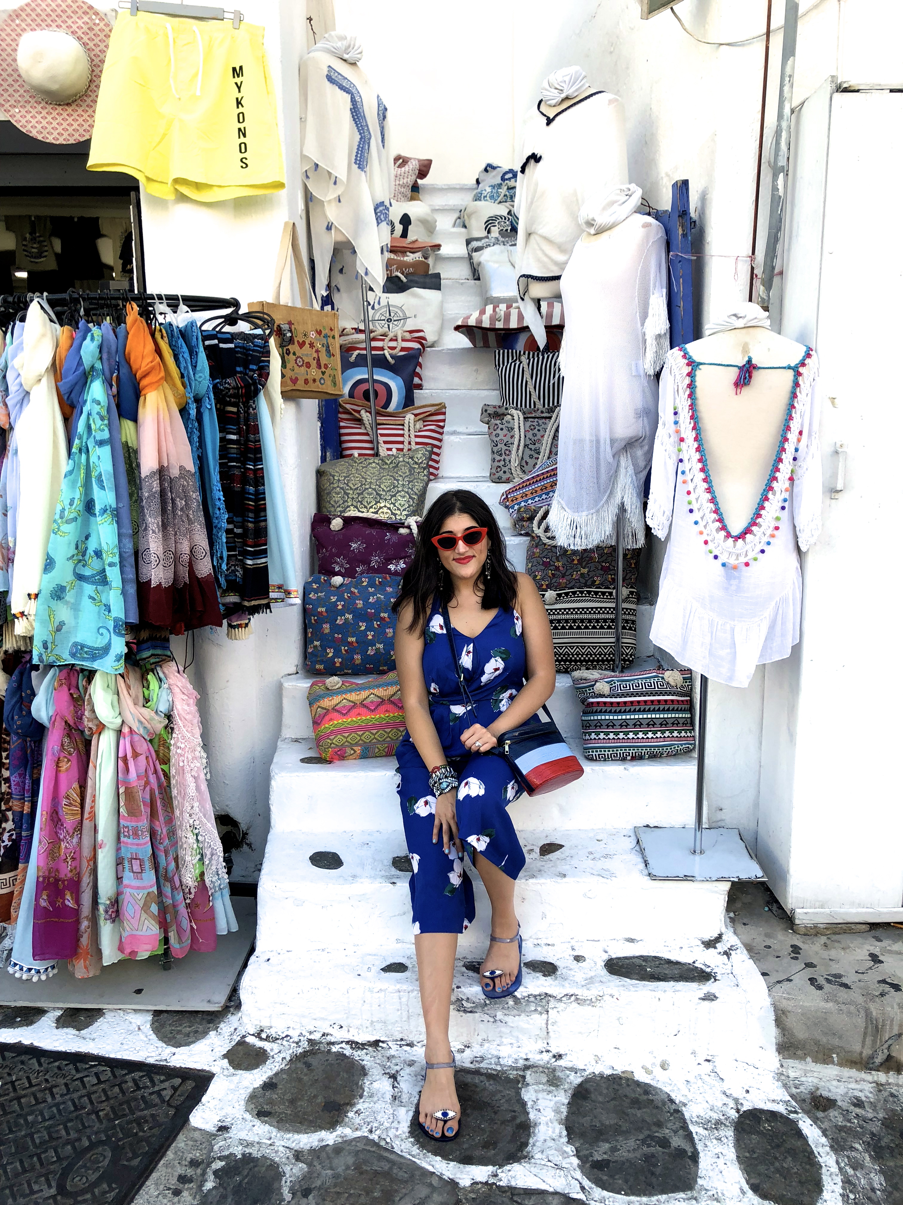 Aya in Mykonos town markets