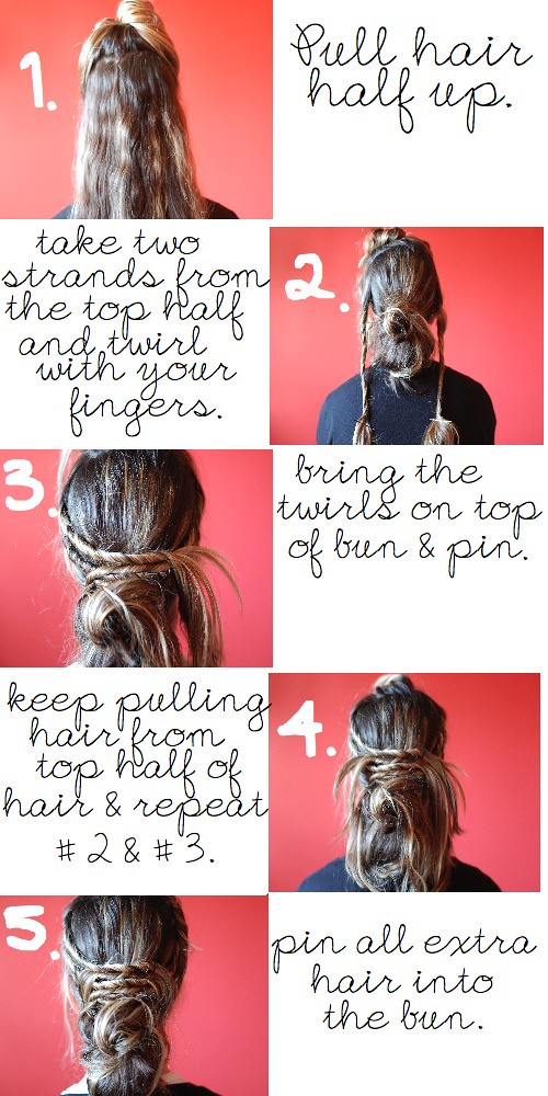CASUAL TWISTED BUN