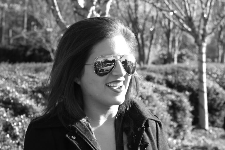 being silly in b+w