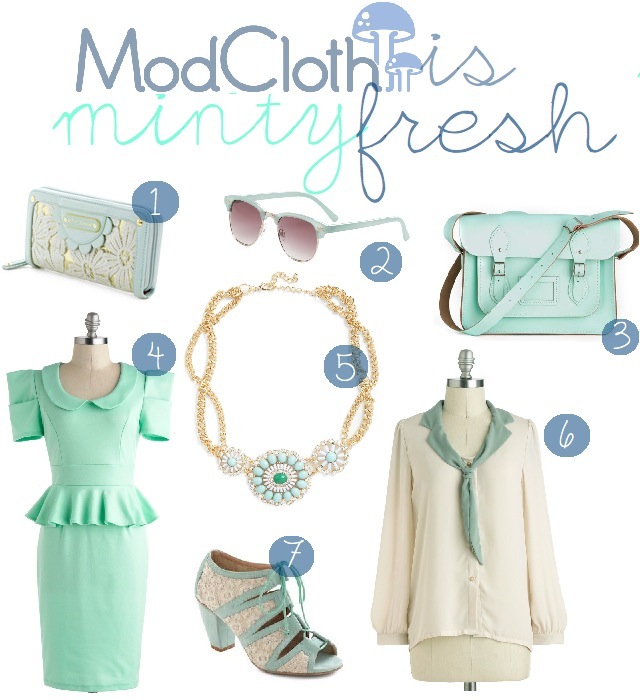 modcloth in mint