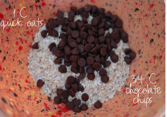 banana oat breakfast bites