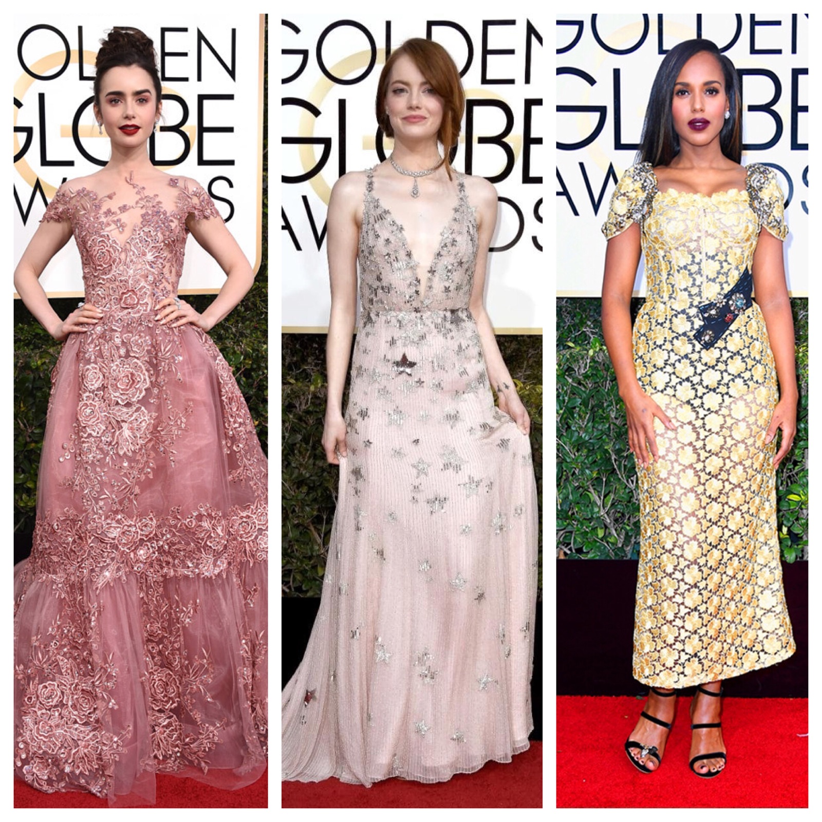 A2F Best Dressed: 2017 Golden Globes Feature Image