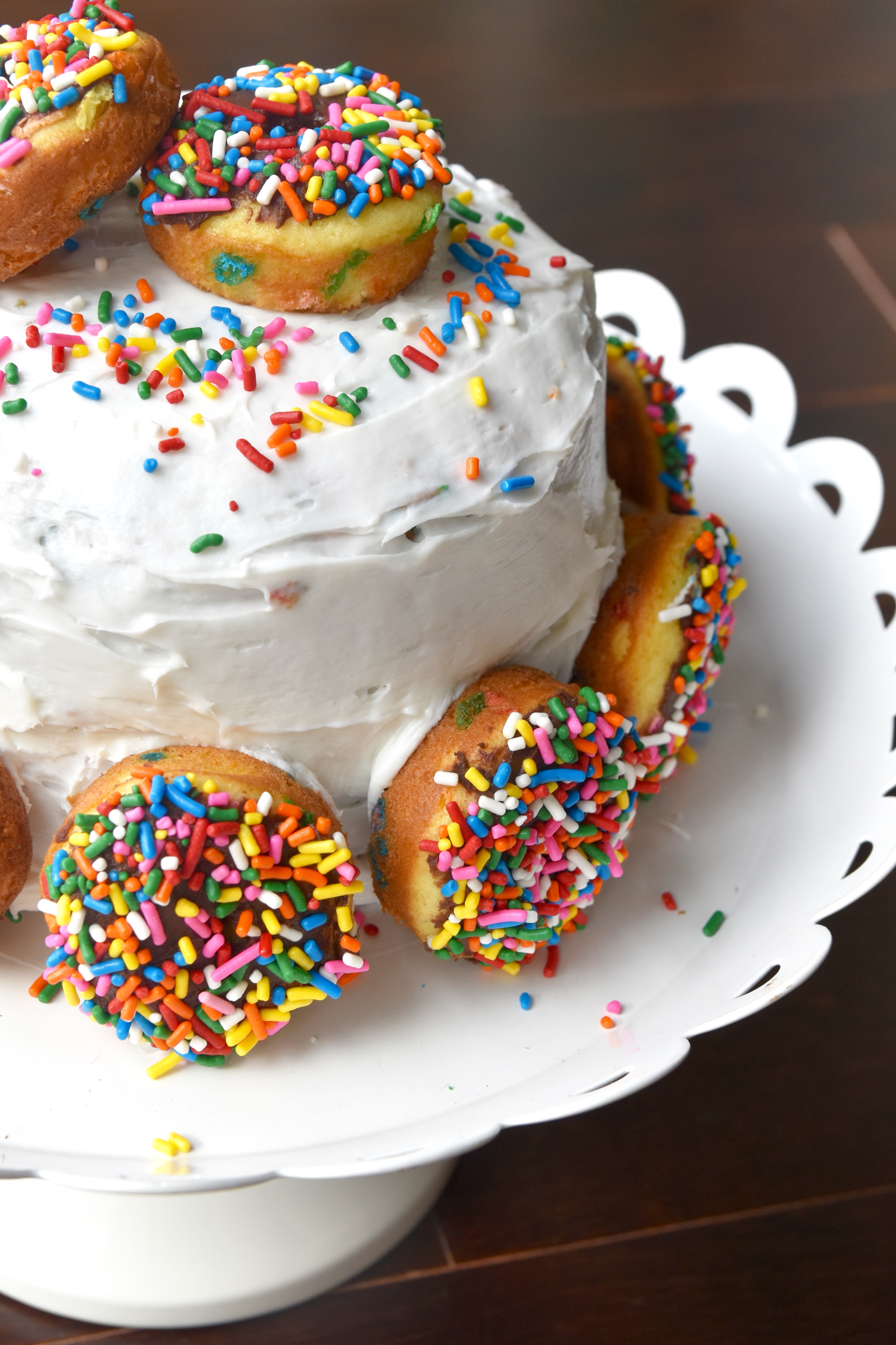 Donut Funfetti Cake