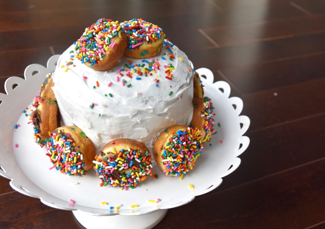 Donut Funfetti Cake