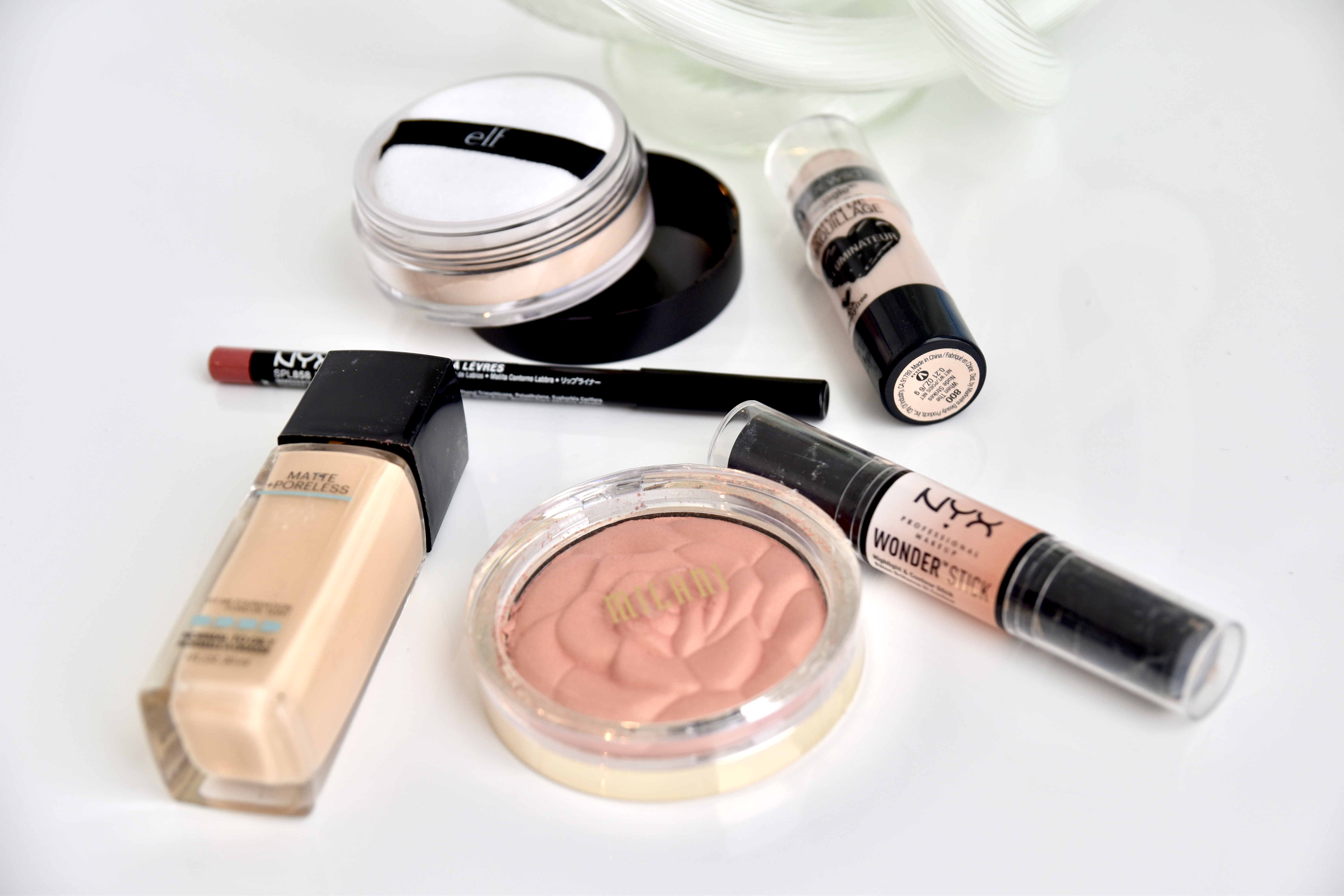 Drug store products flatlay feature image