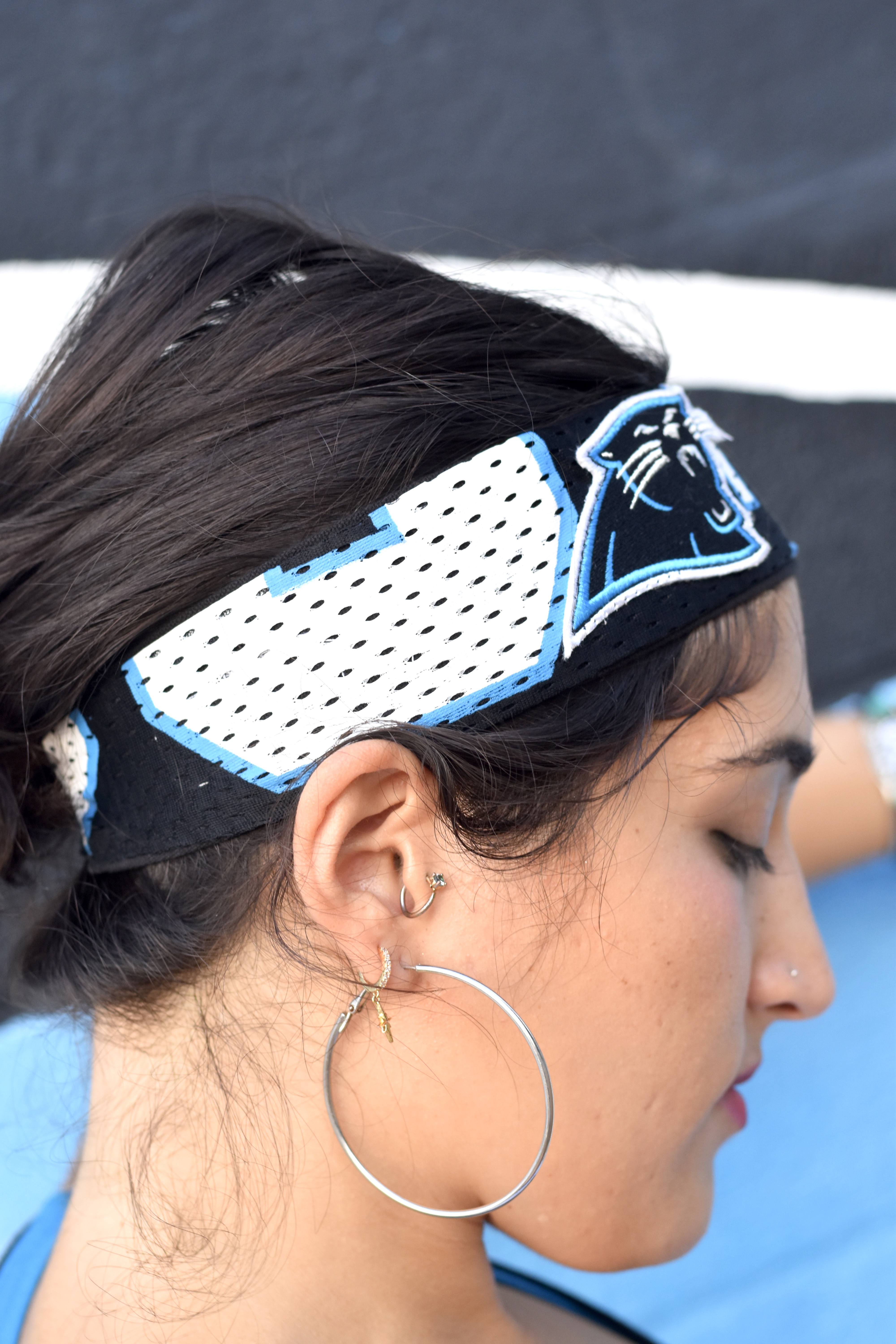 Carolina Panthers Headband
