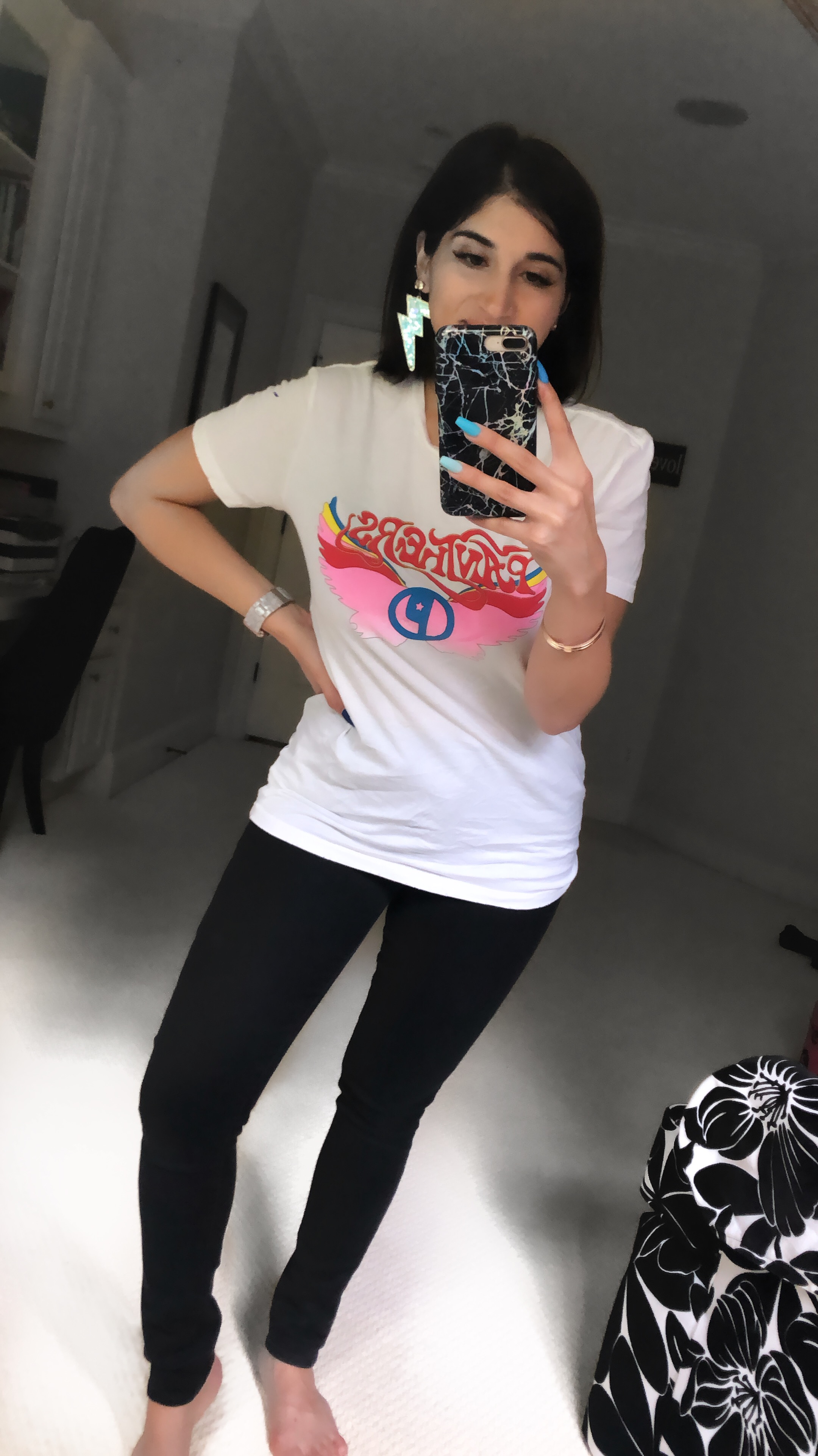 Carolina Panthers Concert T-Shirt from Girl Tribe Co.