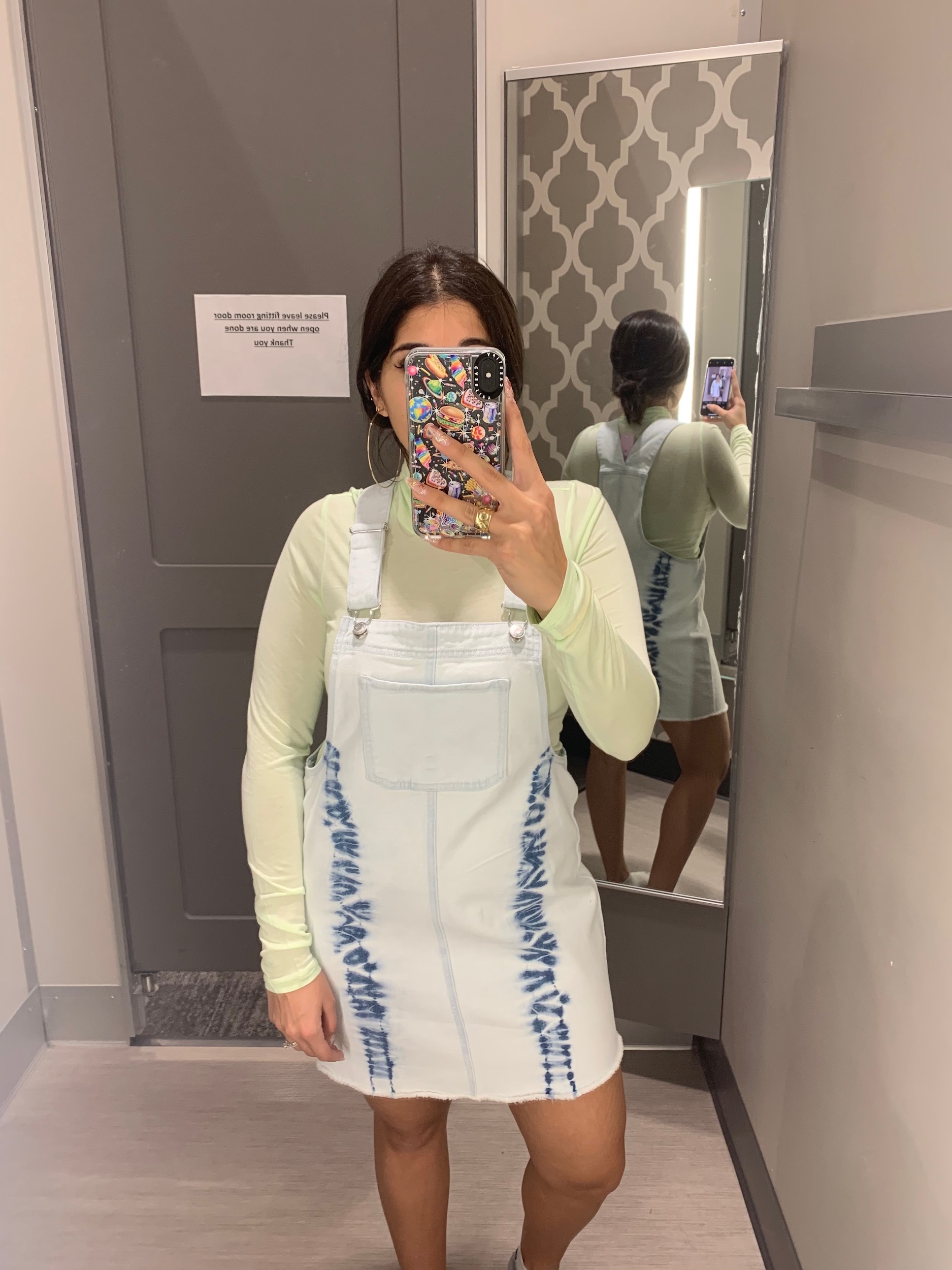 tie dye overall