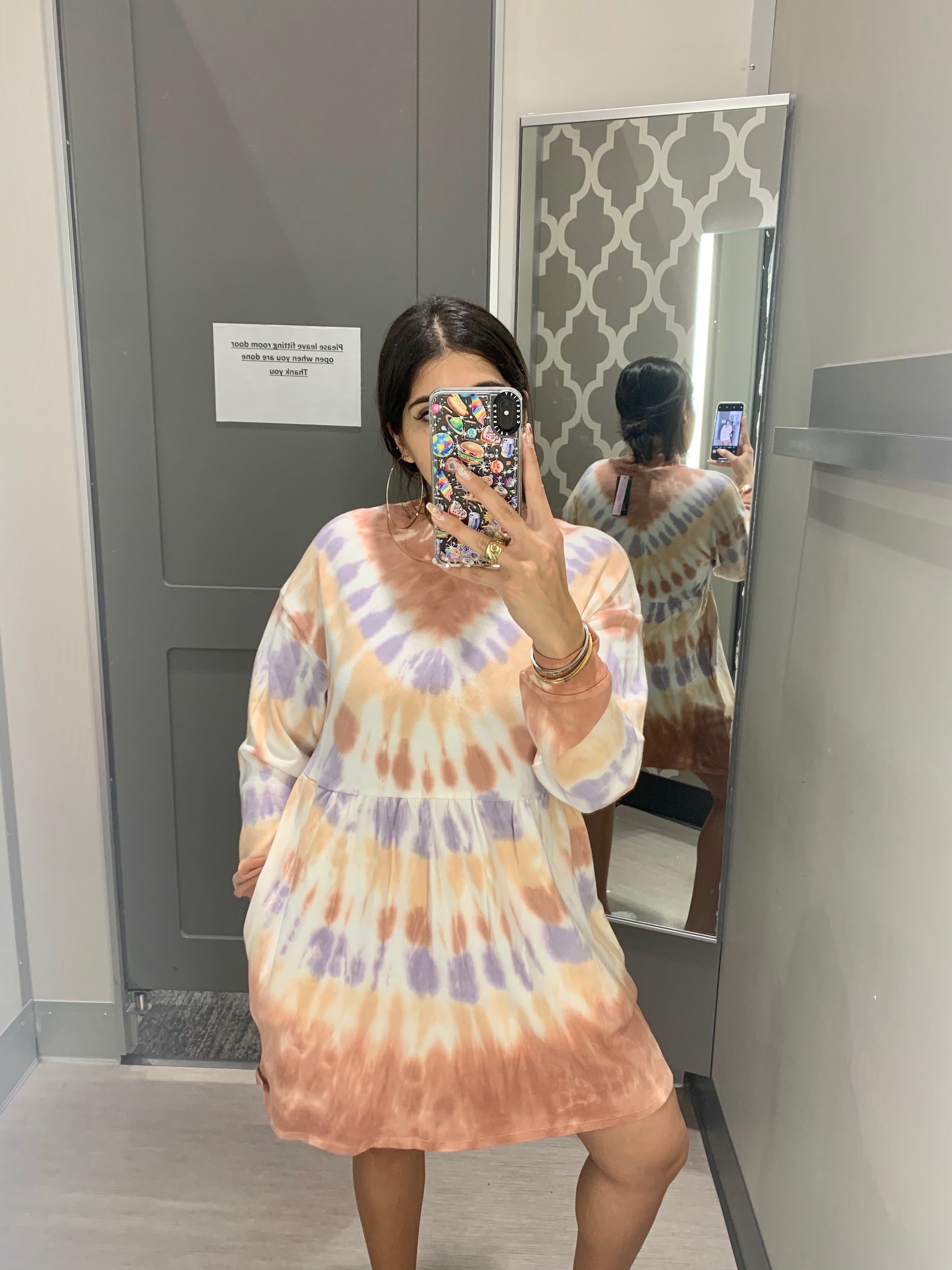 tie dye dress