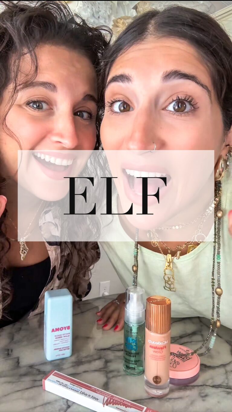 Dania and Aya with the word ELF