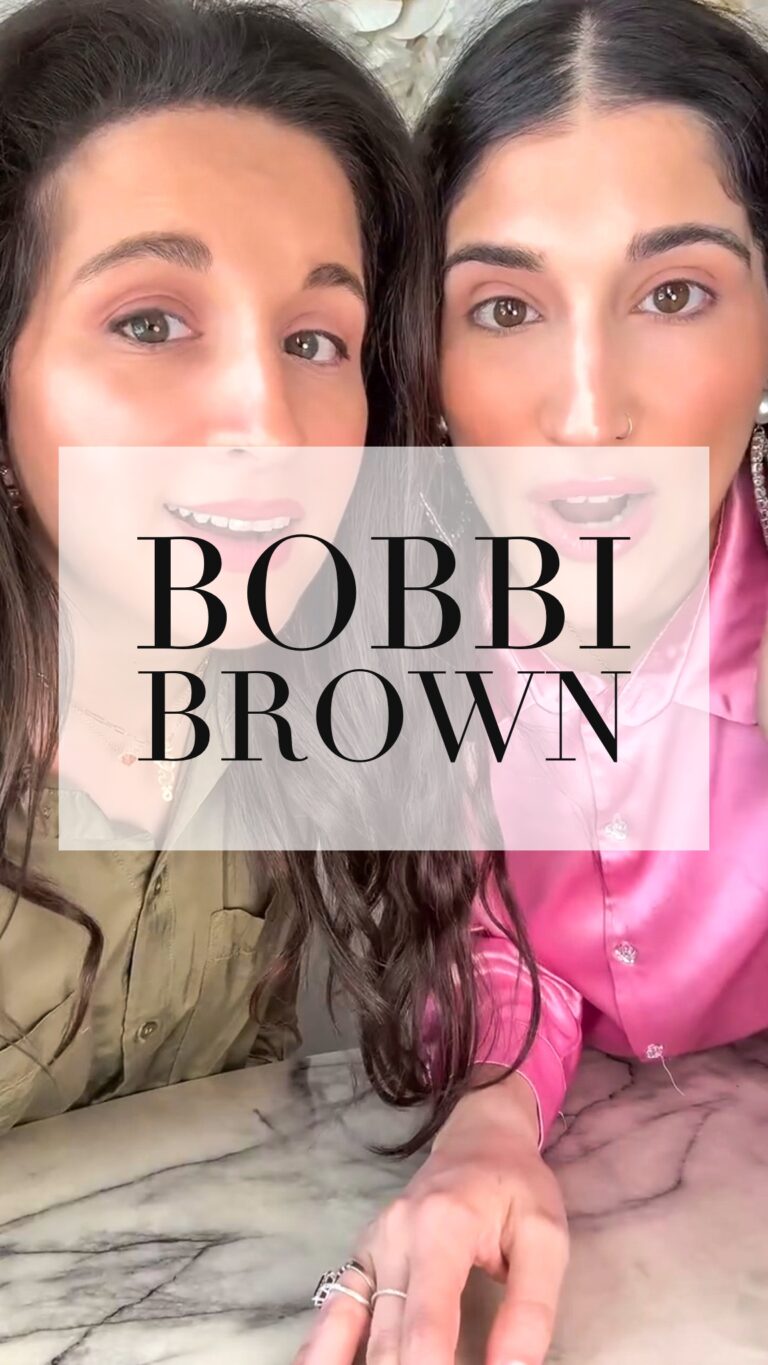 Dania and Aya with the words Bobbi Brown