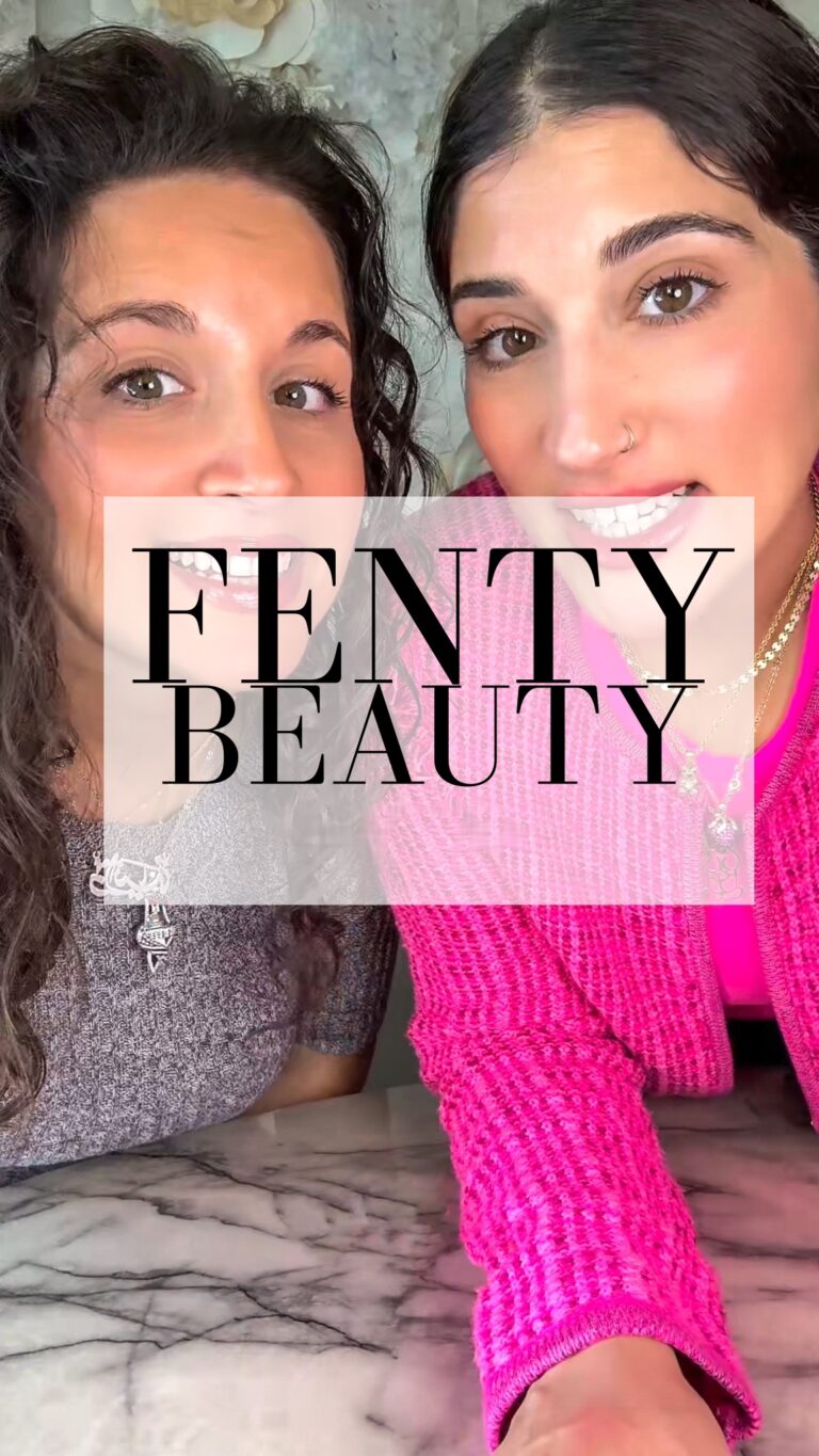 Dania and Aya with the words Fenty Beauty